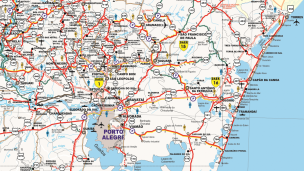 Recorte da região metropolitana